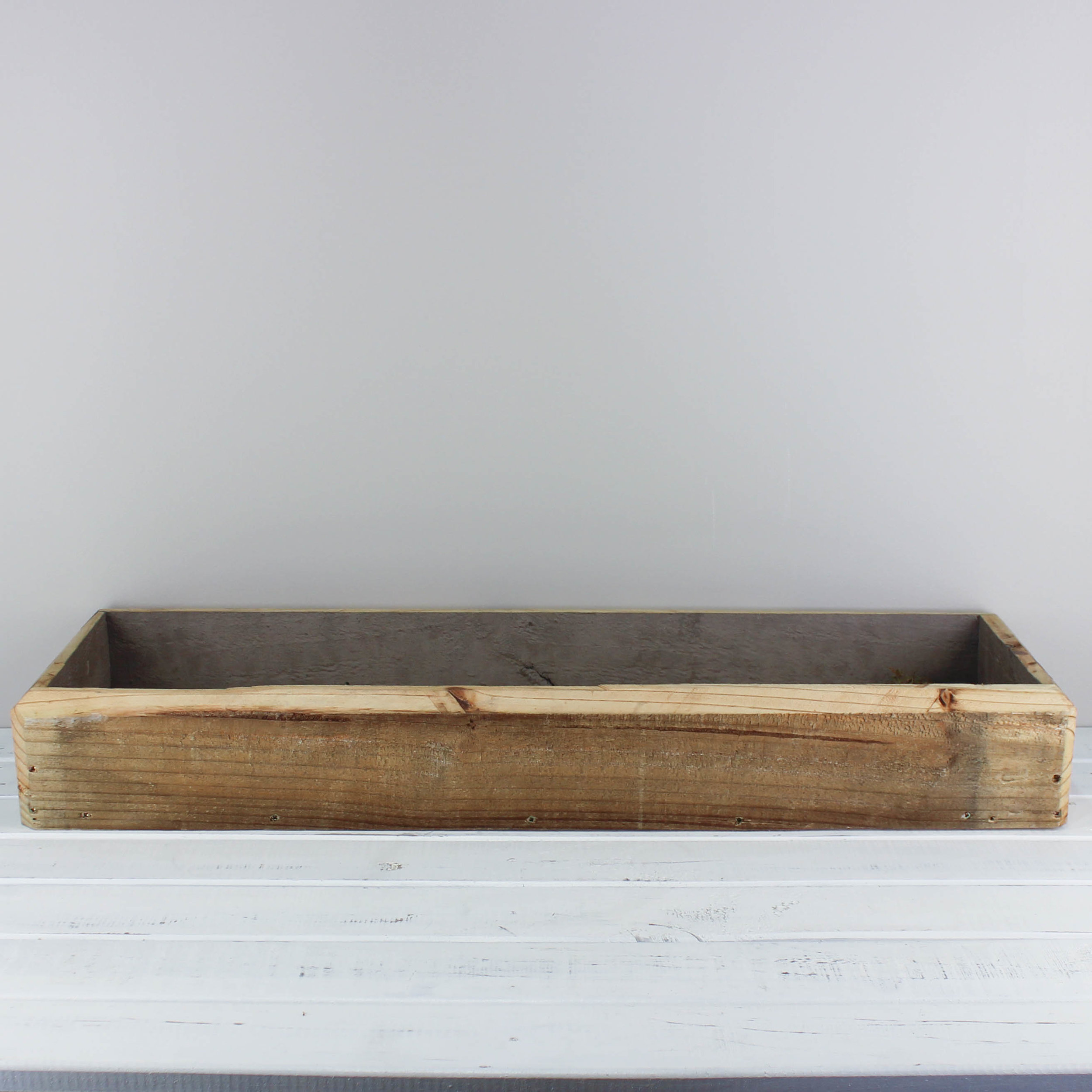wooden long box