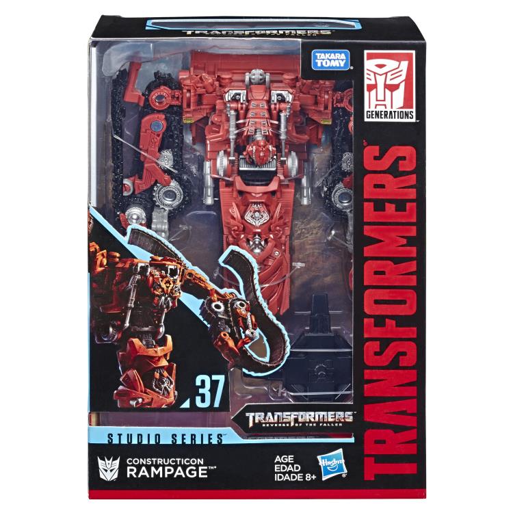 HASBRO Transformers Studio Series 37 VOYAGER Constructicon Rampage Figura