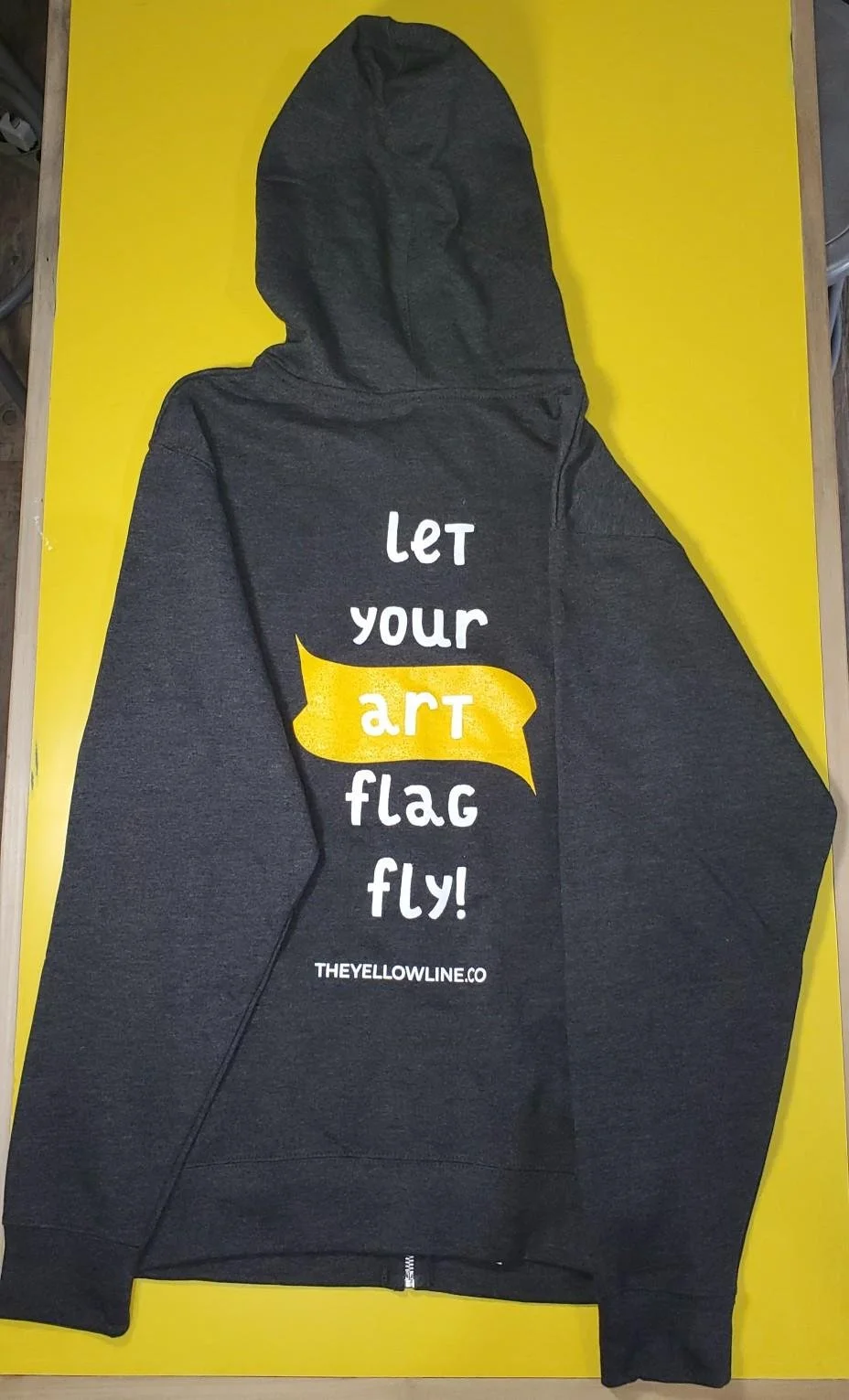 Yellow artist hoodie 2025