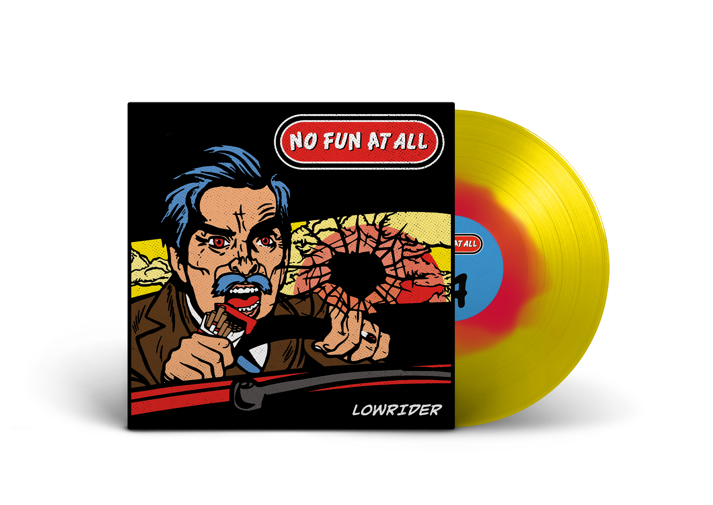 【LP】NO FUN AT ALL / NO STRAIGHT ANGLES No Fun At All – No Straight Angles – Vinyl (Yellow