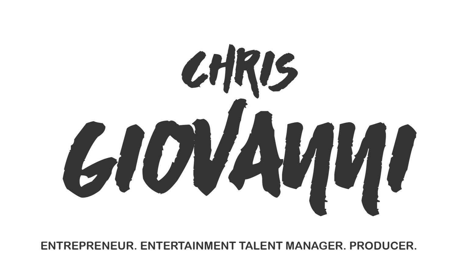 Chris Giovanni | The Official Website 