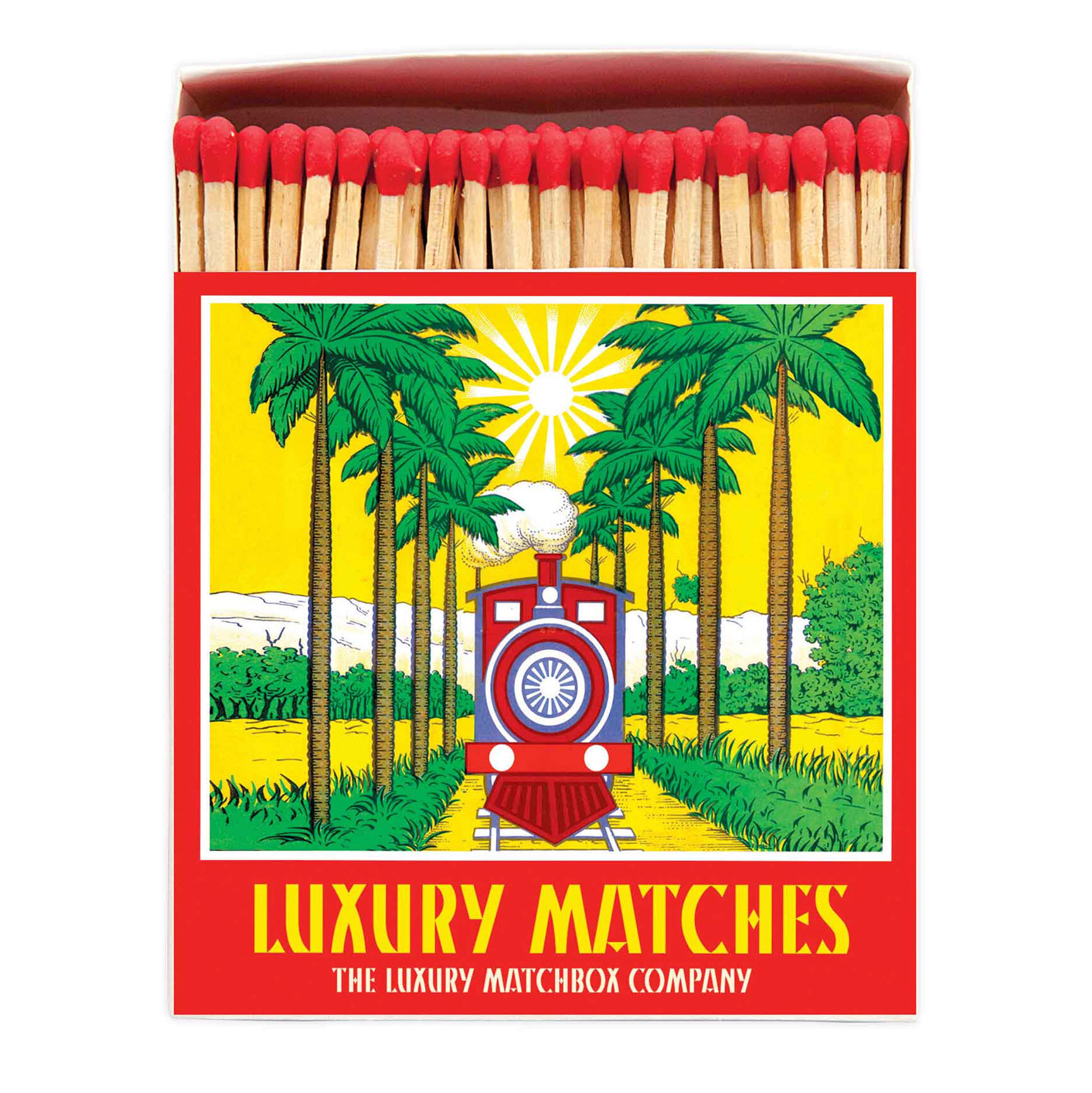 Luxurious matches in square matchbox - online shop Bebe Concept