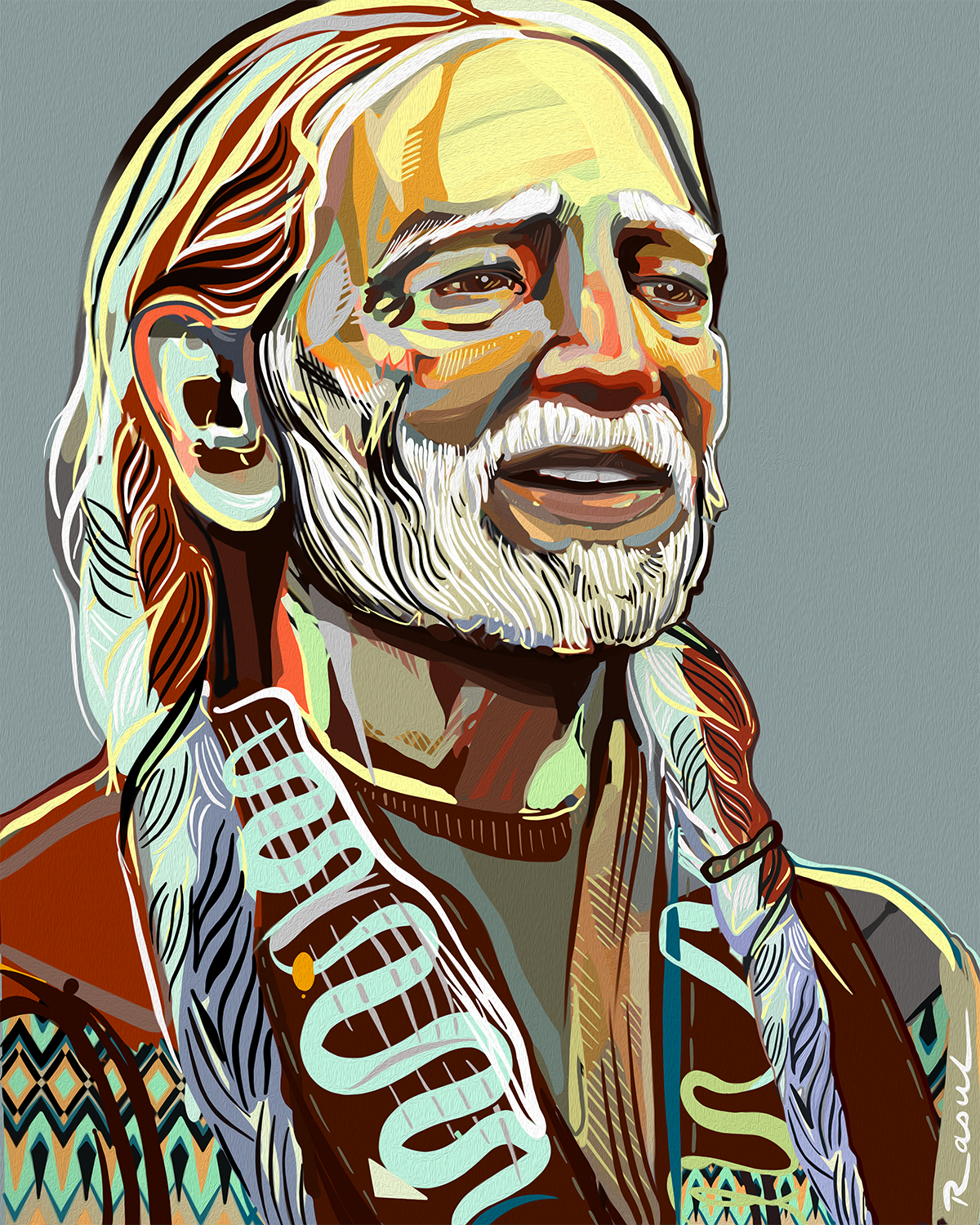 Willie Nelson Tribute Rasulart