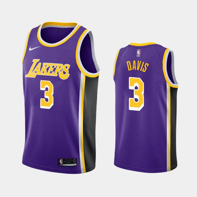 purple anthony davis lakers jersey