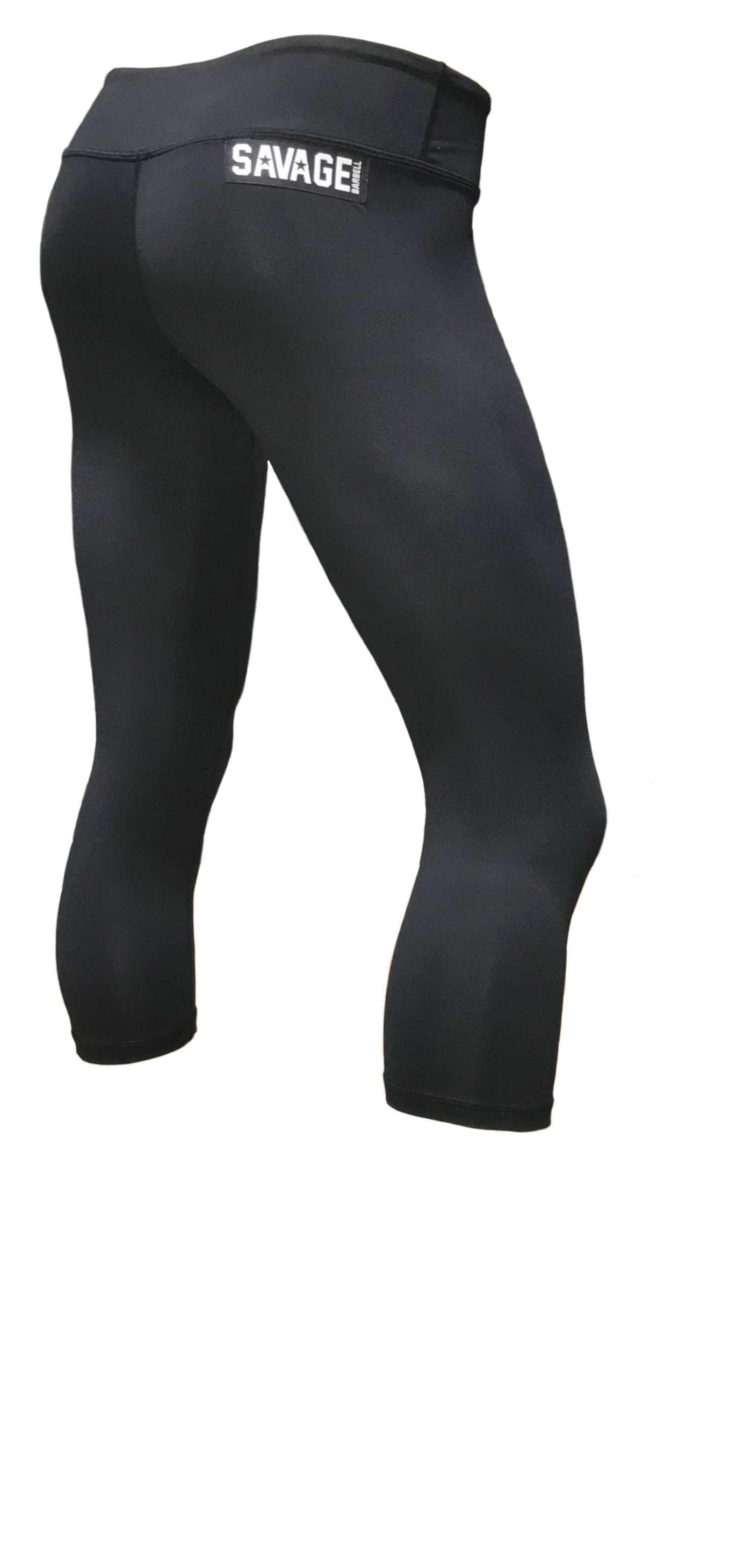 black capri leggings
