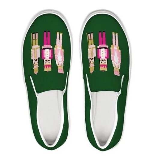 Preppy Nutcracker Sneakers Stylin Brunette