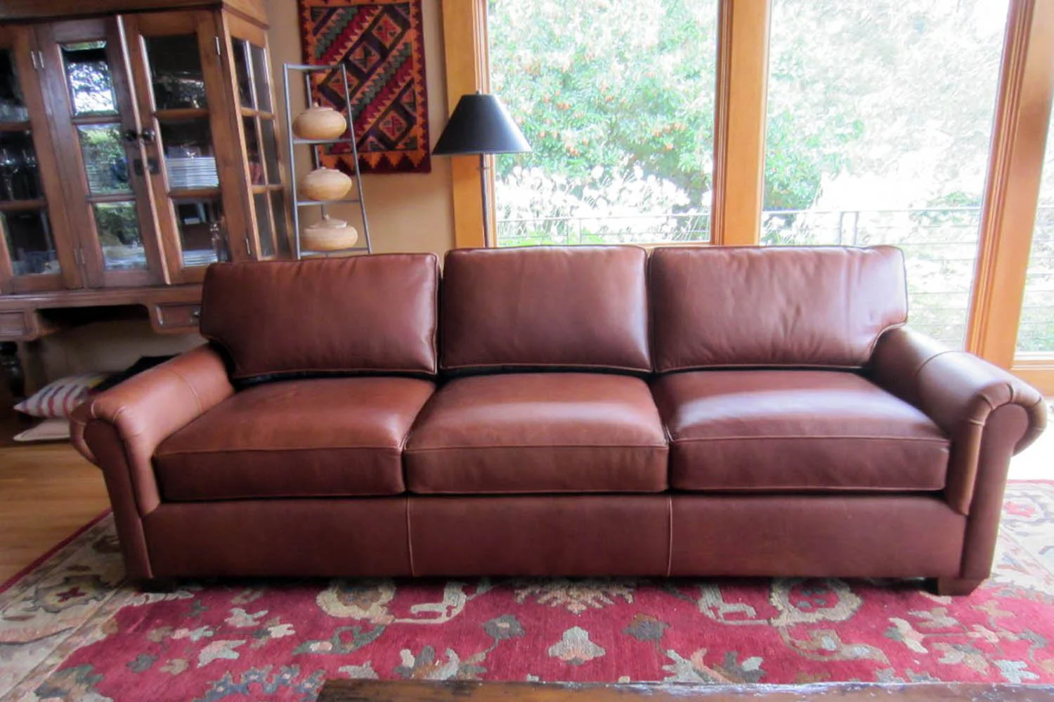 Casters Style Leather Sofa Furniture Envy Casters Style Leather Sofa