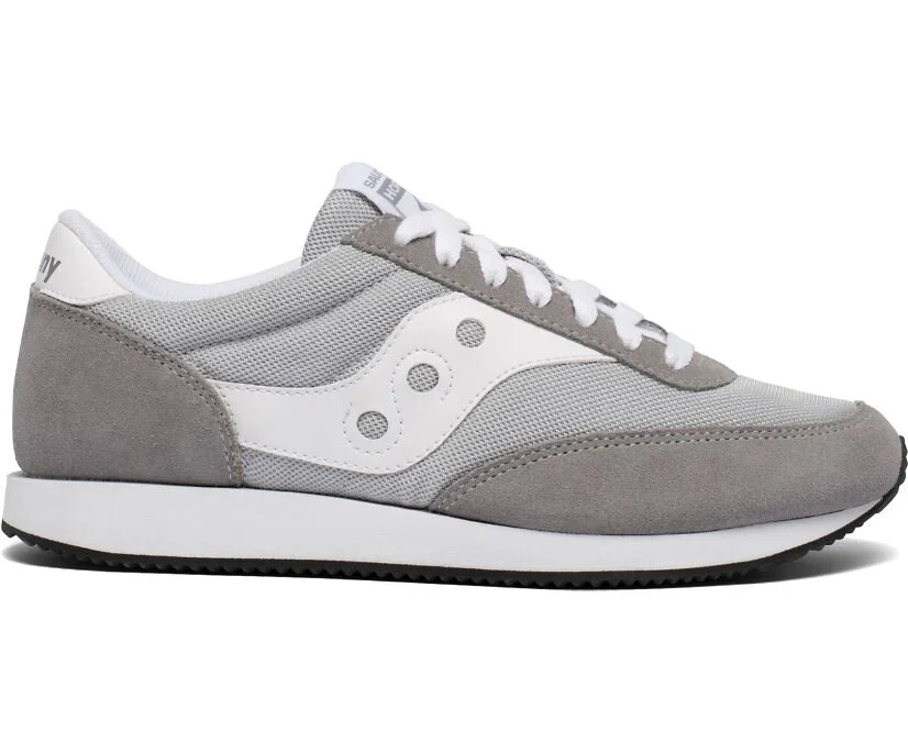saucony grey white