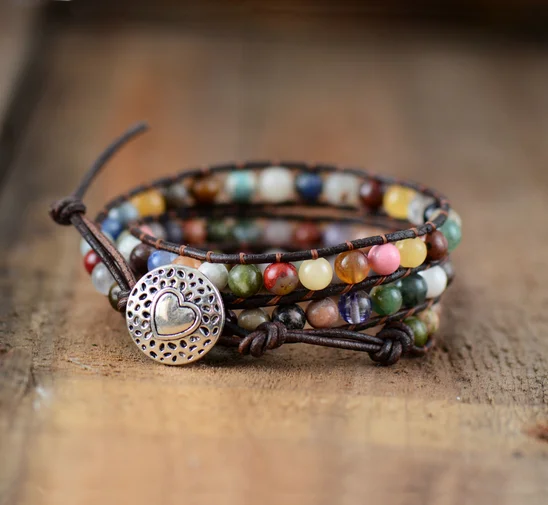 Healing Crystal Wrap Bracelet 2025