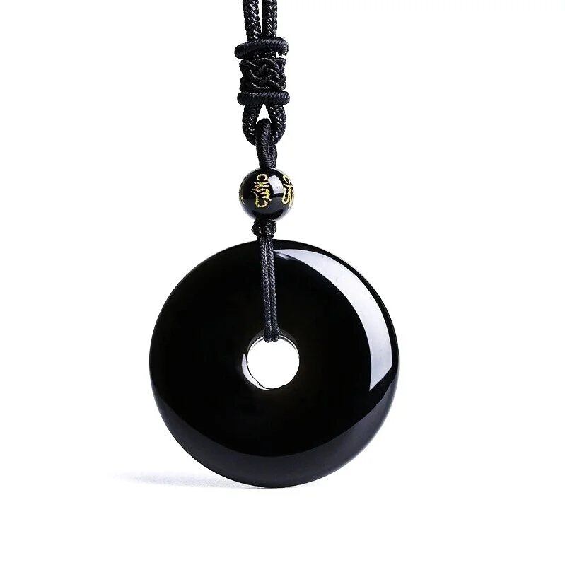 black obsidian jewelry