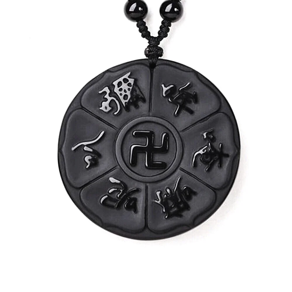 The Buddhist Mantra Pendant Protection 