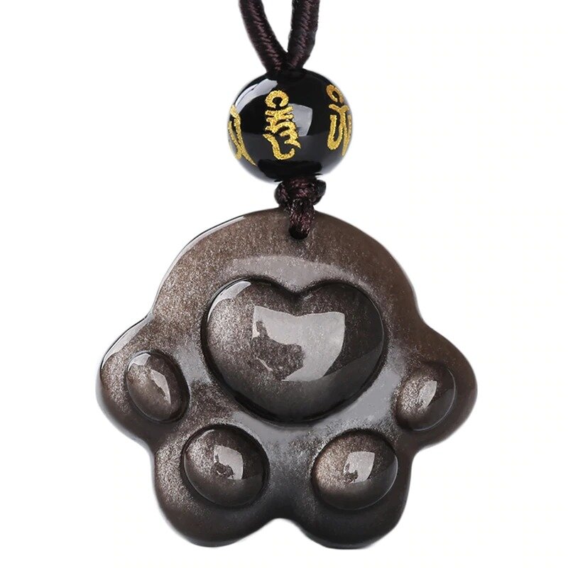 Baby Wolf Paw Totem - Protection Necklace for Children — Peaceful 