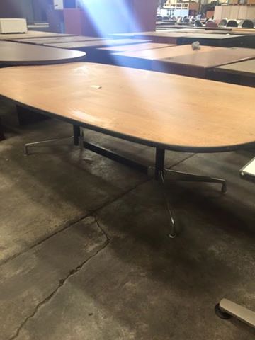 8 Vintage Eames Conference Table By Herman Miller Dynamic