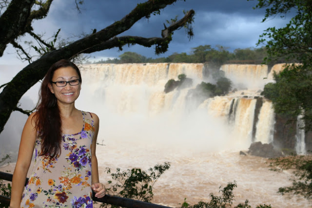 Iguazu Falls after heavy rain