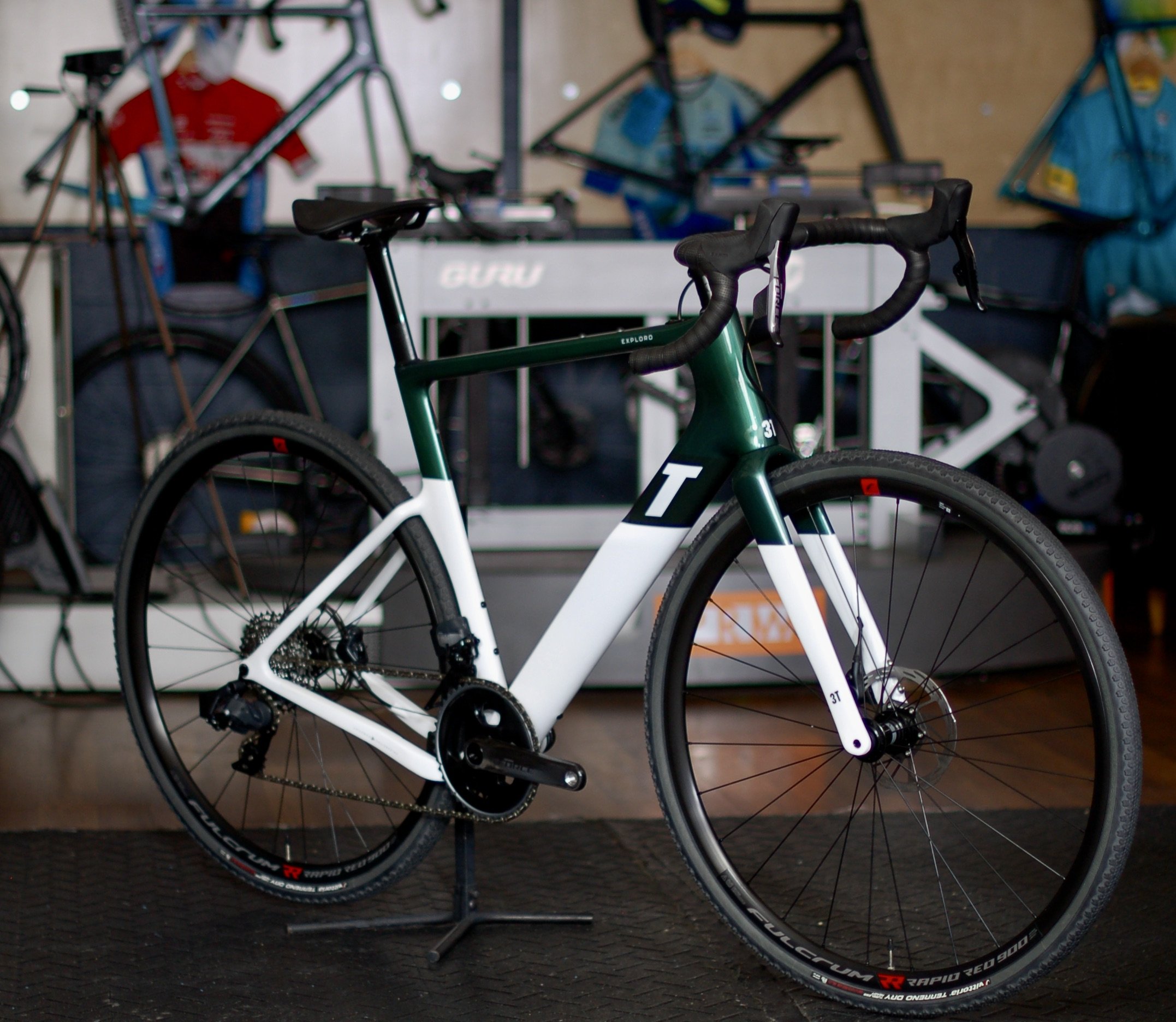 3T Exploro RaceMax SRAM Force AXS Pedalhead Road Works