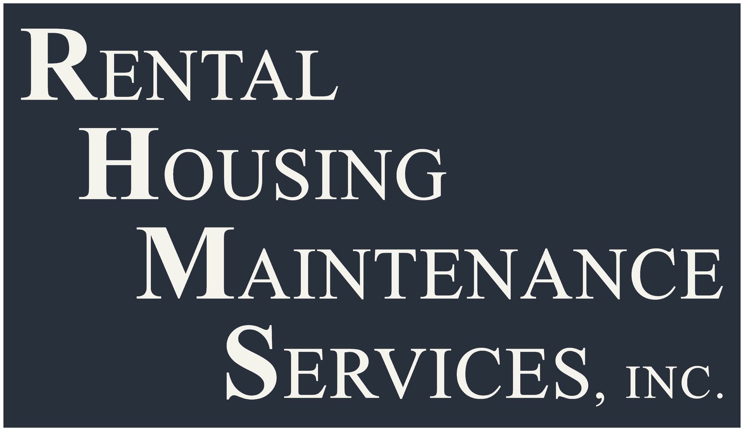 RENTAL HOUSING MAINTENANCE SERVICES