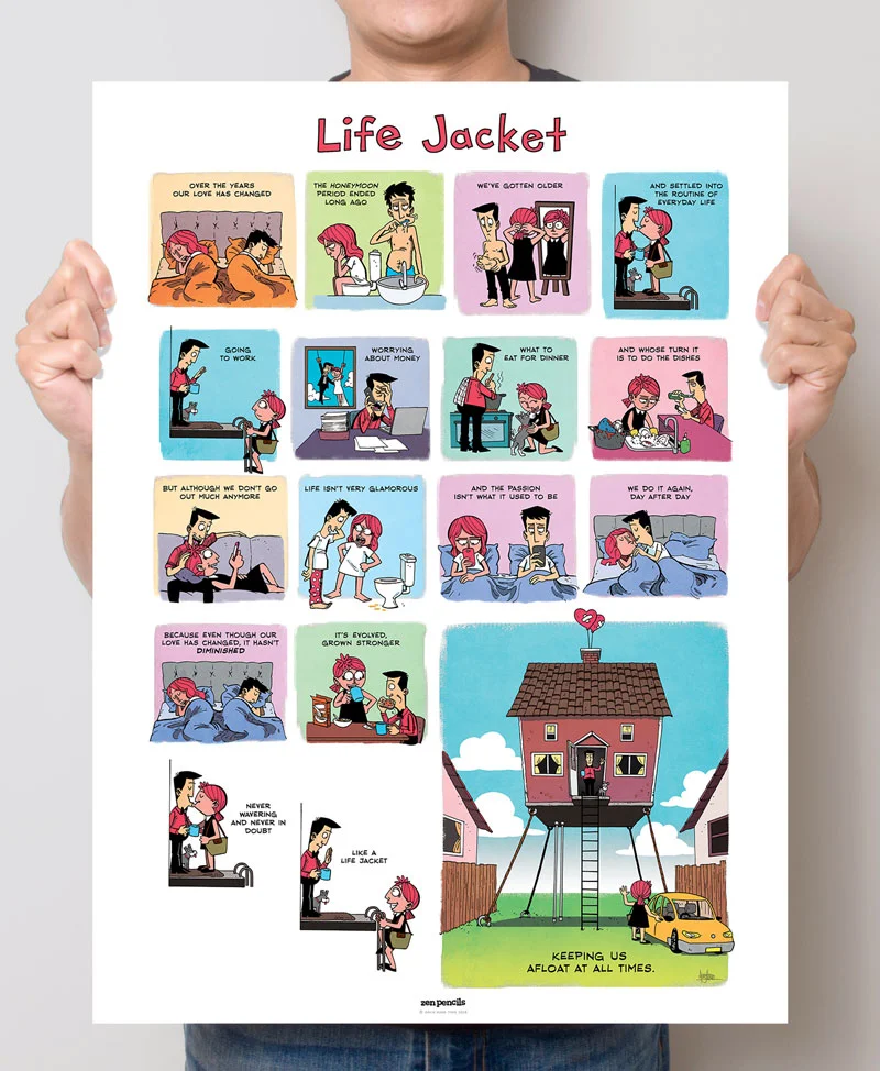 Life Jacket Gavin Aung Than Zen Pencils