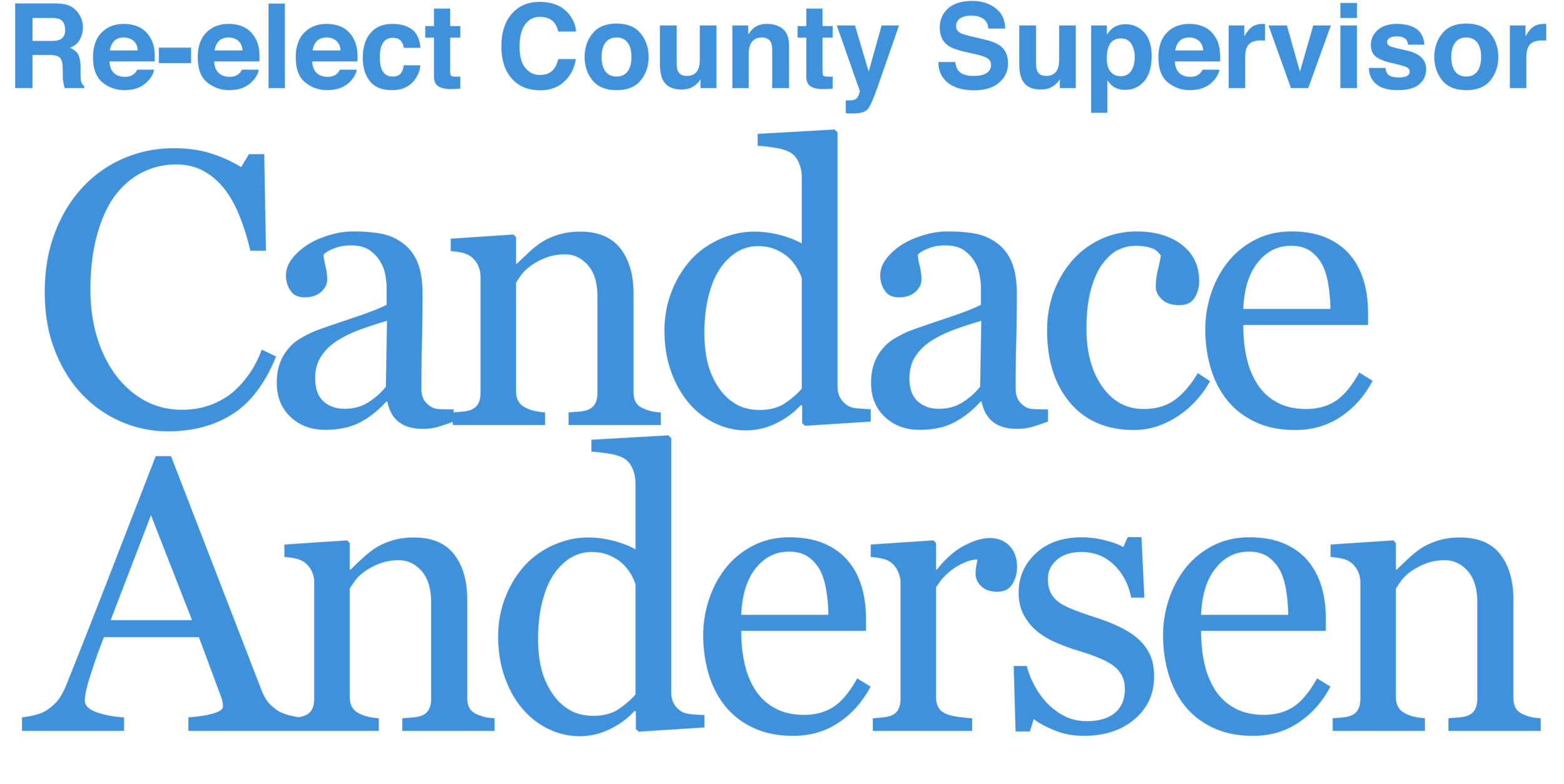 Elect Supervisor Andersen