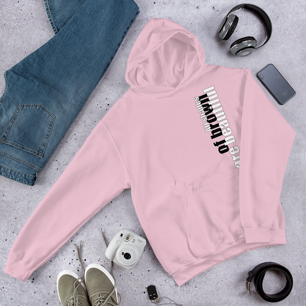 pink hoodie unisex