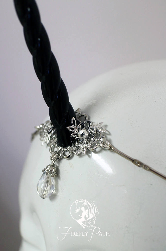 Black Unicorn Horn Circlet Firefly Path
