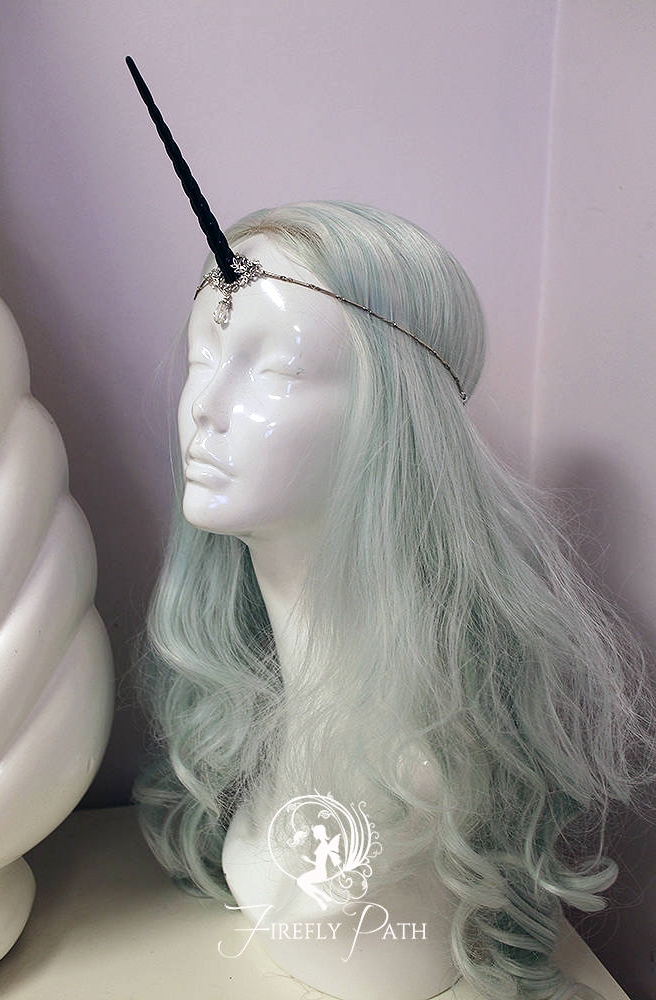 Black Unicorn Horn Circlet Firefly Path