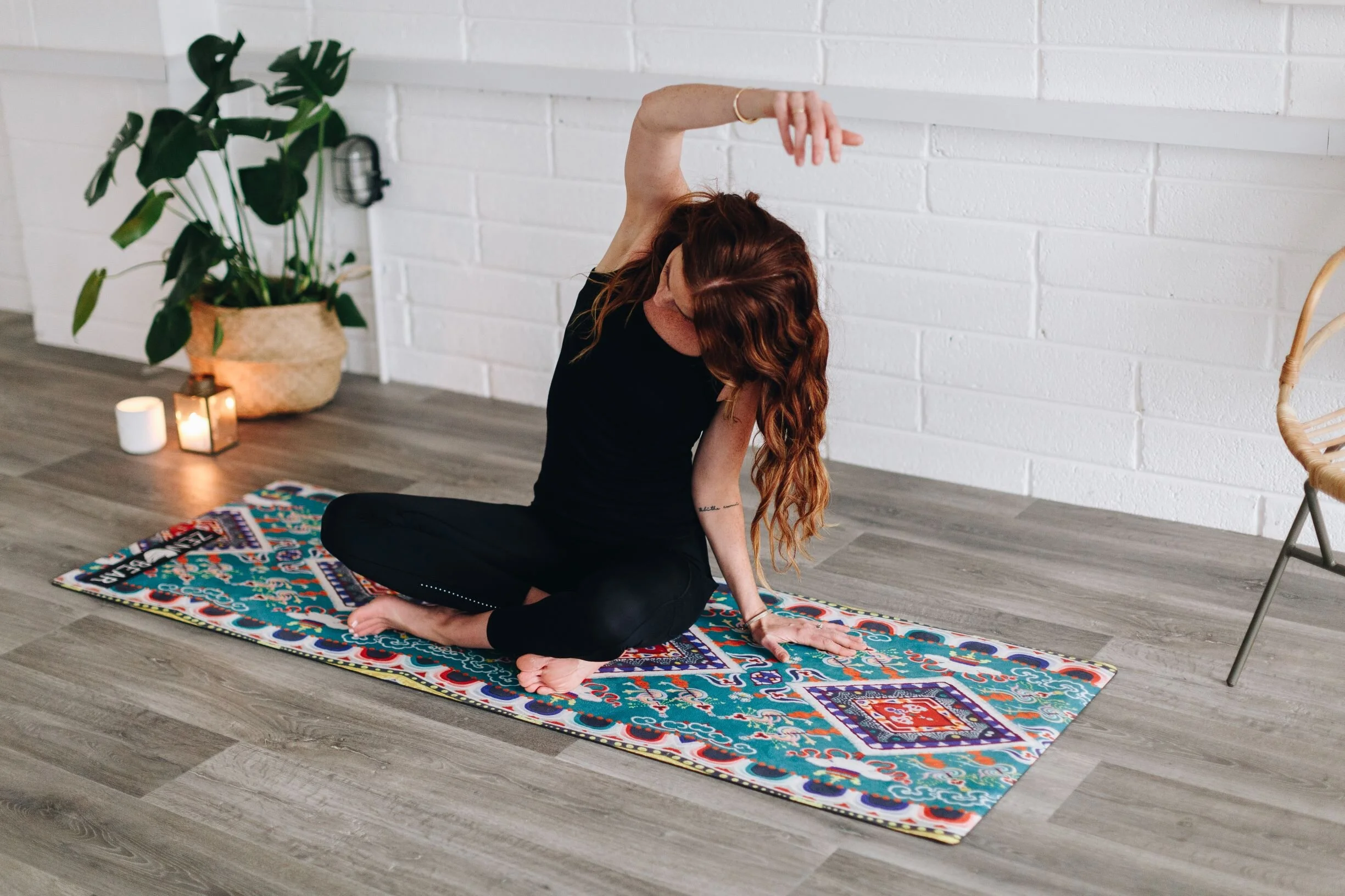 yoga bear mat