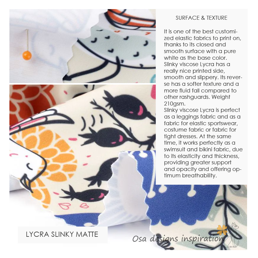 Designer Inspired Lycra Fabrics