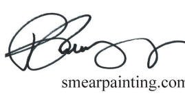 Smear Painting | Rob Redding Art