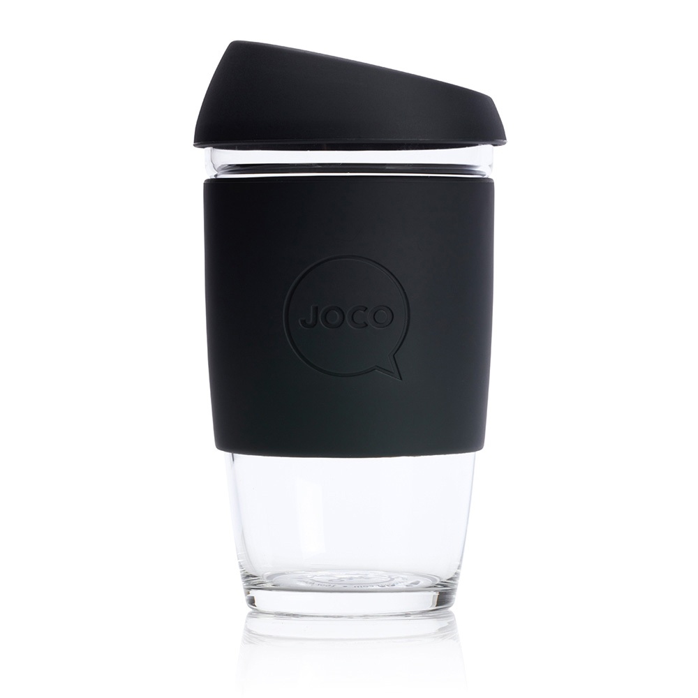glass travel coffee cup