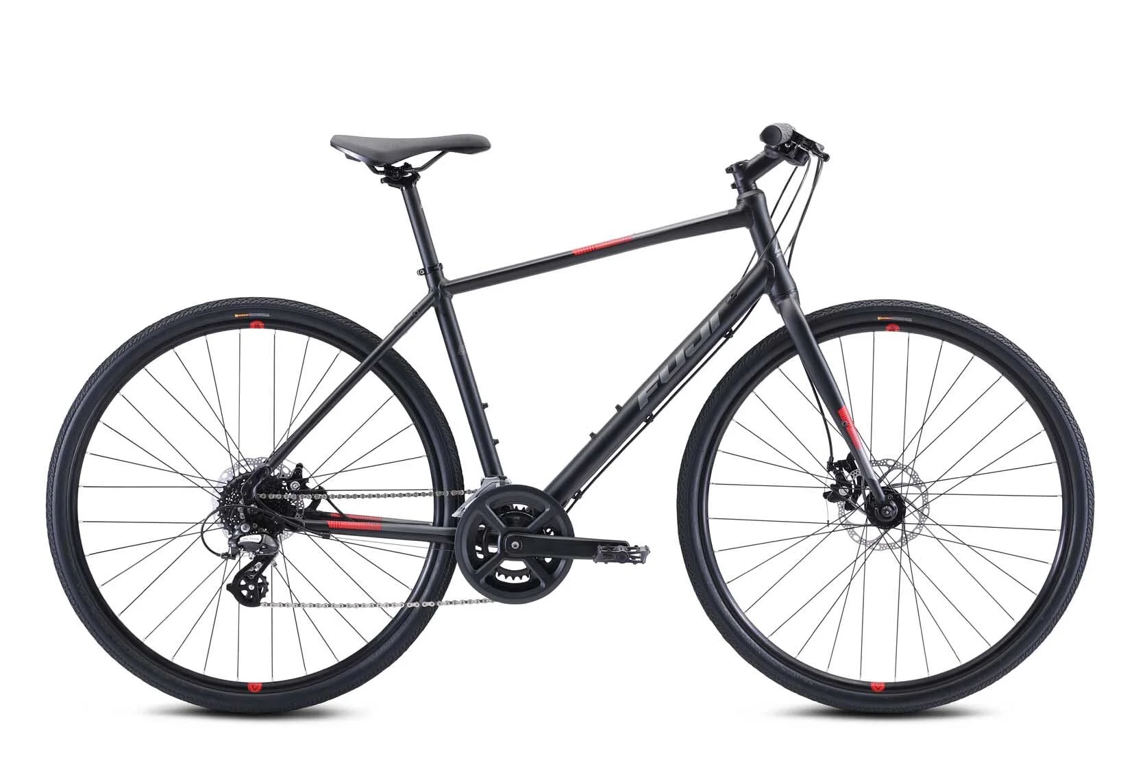 fuji absolute 1.9 disc flat bar road bike