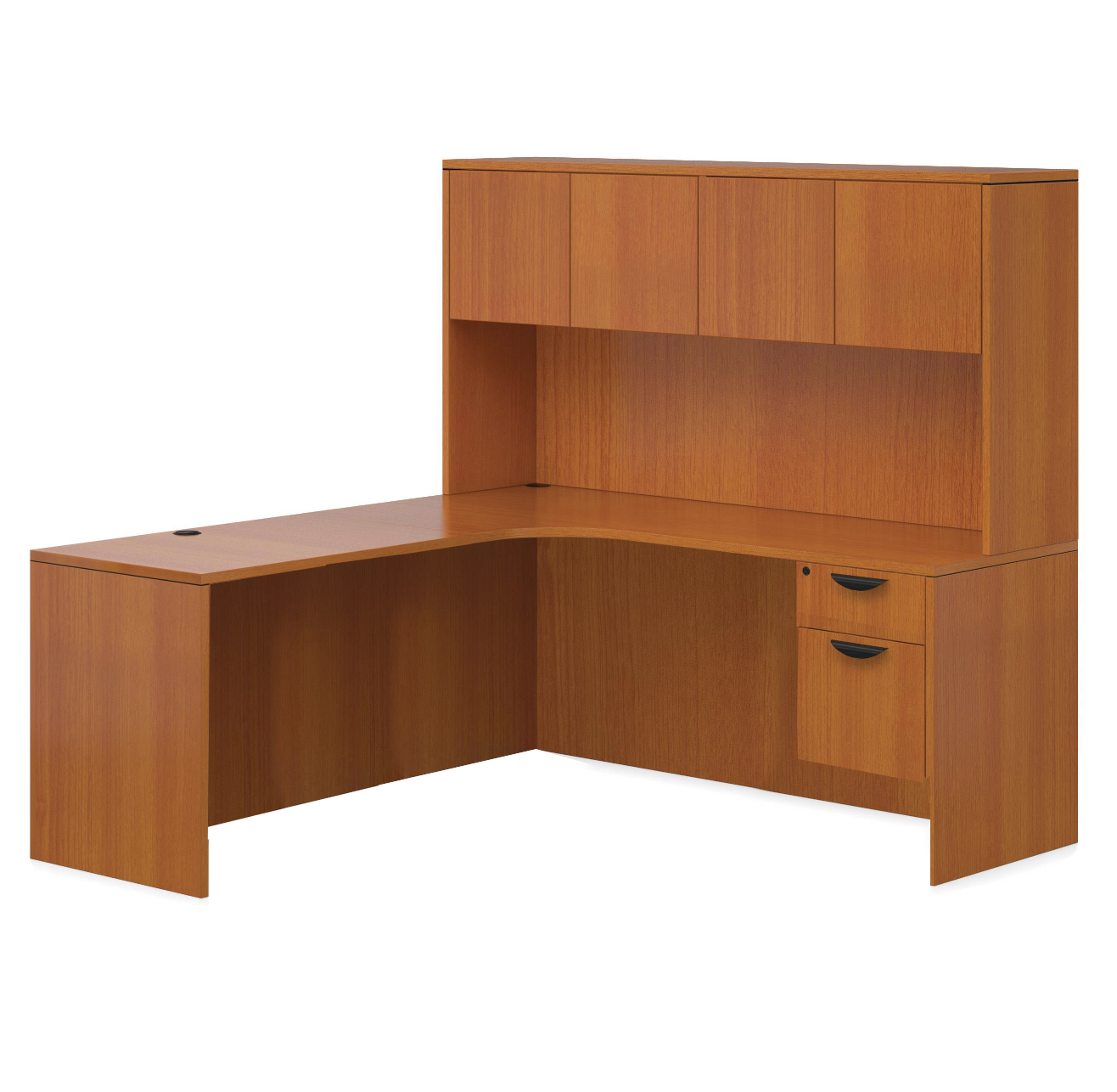 Iof 78 X 72 Extended Corner L Shaped Desk With Hutch