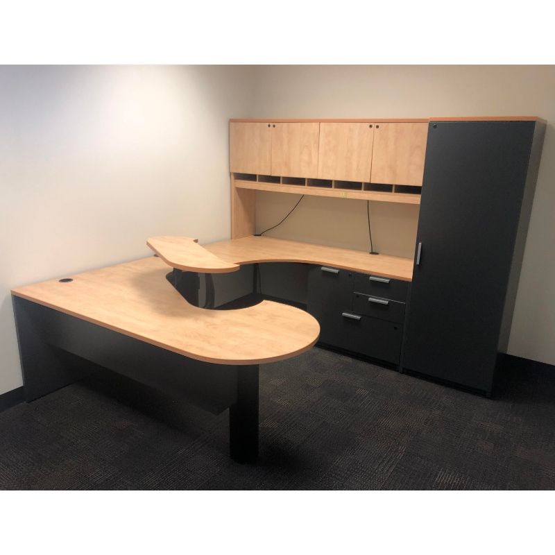 Steelcase Executive U Shaped Suites Map Office Furniture New