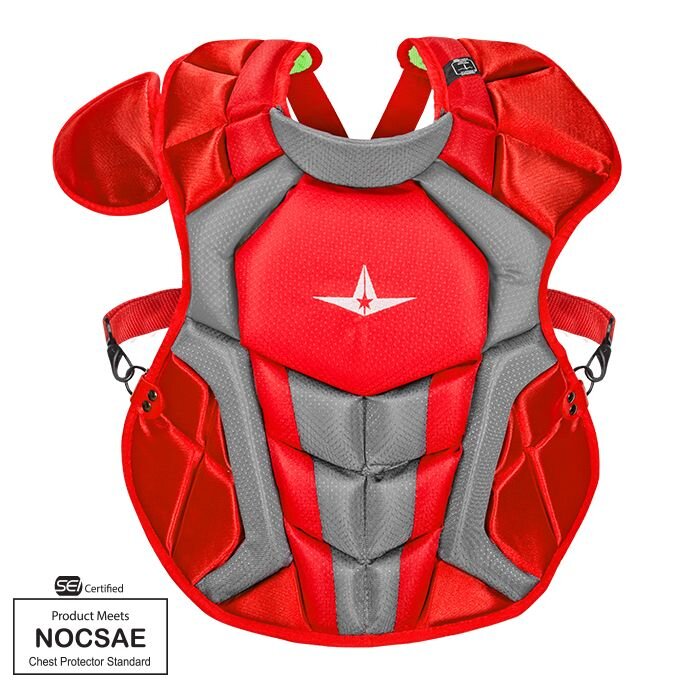 Details about   All-Star CPCC912S7X 14.5 In 9-12 System 7 Chest Protector SEI/NOCSAE Various Col 