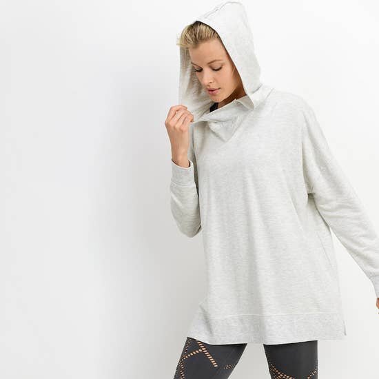 oversized pullover sweatshirt