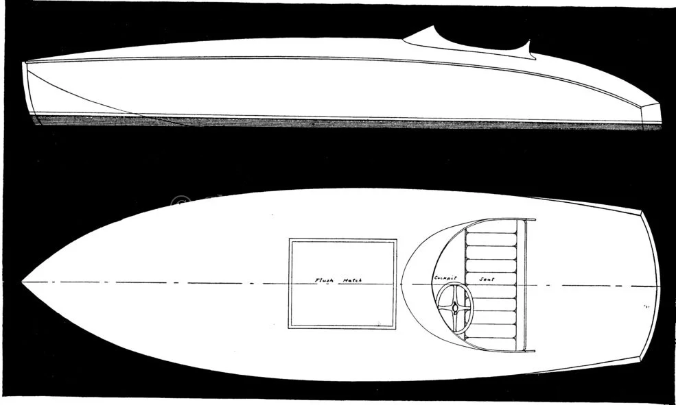 Zephyr 16 Classic Wooden Boat Plans