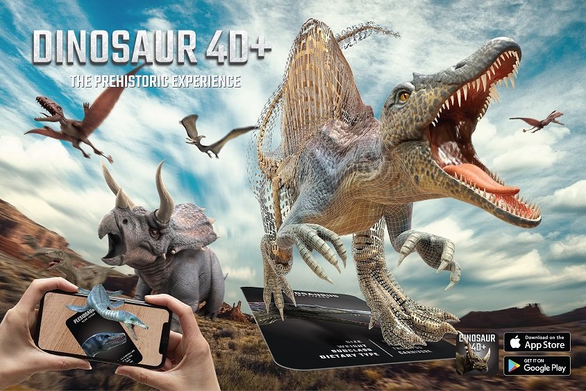 Dinosaur 3D AR Augmented Real – Apps no Google Play