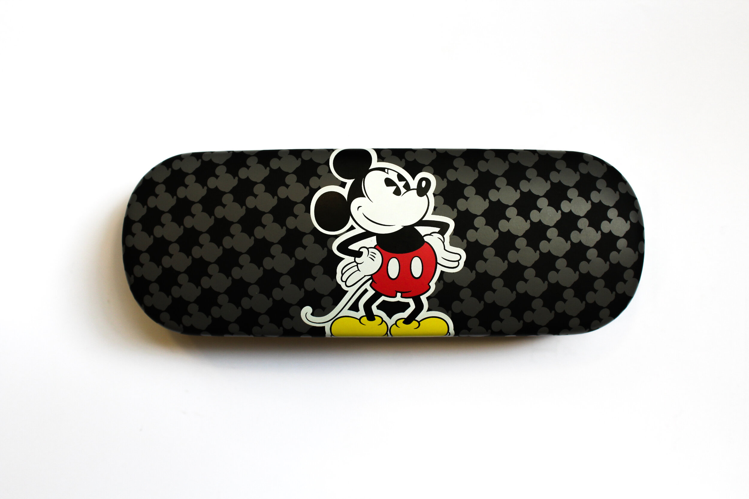 Robust hard shell glasses case with super cute Mickey Mouse & Co best friends motifs for children or teenagers 