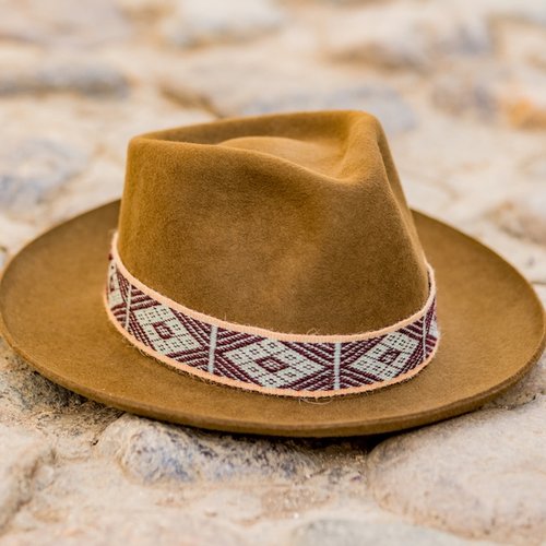 hunter orange fedora