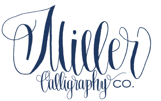 Miller Calligraphy Co: Richmond, Virginia Wedding &amp; Event Calligrapher