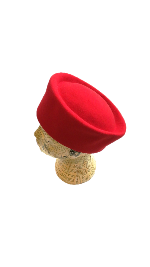 red pillbox hat uk