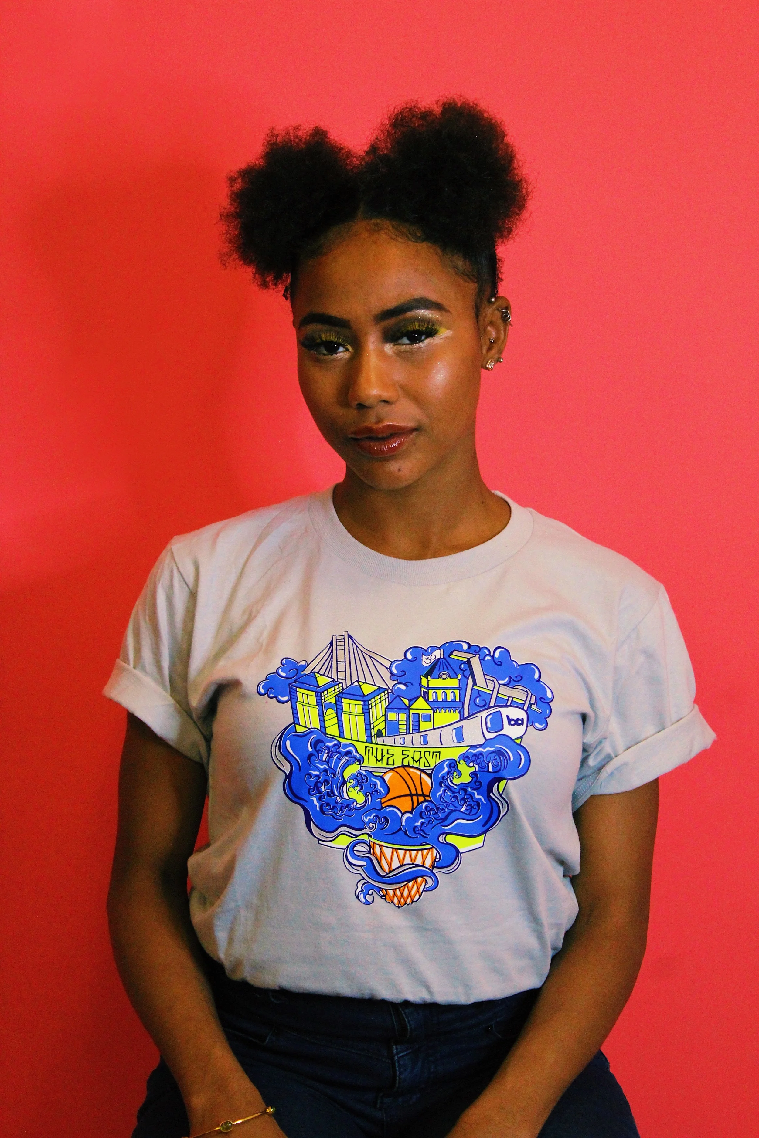 oakland warriors t shirt