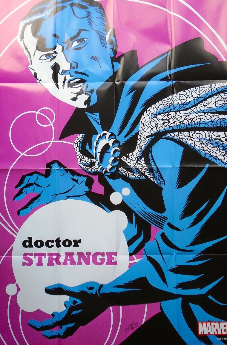 Doctor Strange By Cho Folded Promo Poster Lucky Target Comics