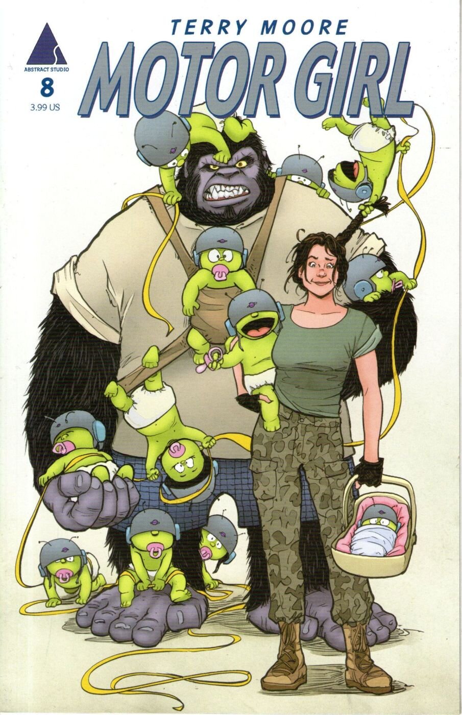 Motor Girl 8 Lucky Target Comics