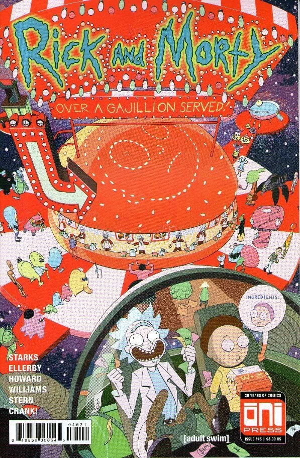 Rick And Morty 45 Lucky Target Comics
