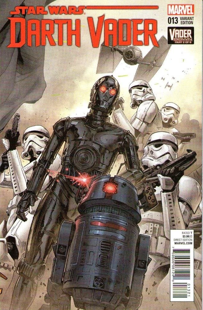 Star Wars Darth Vader Series 1 13 Clay Mann Variant Lucky