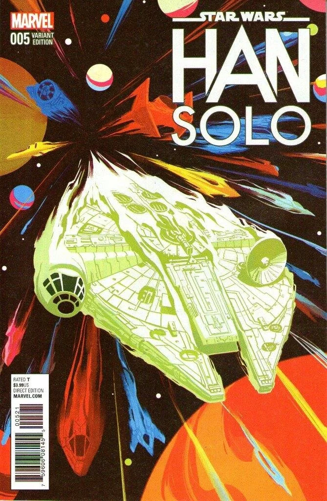 Star Wars Han Solo 5 Del Mundo Variant Lucky Target Comics