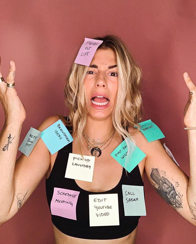 💥IT’S LIVE💥 It’s time to #GETOUTTADATFUNK 🤯 But hold up, I bet some of you are like, JERA! What are you talking about ⁉️ OK- Here’s the quick scoop: if you’ve been feeling stuck in a rut or in a weird funk, I’ve created a weekly challenge for us to come together as a team and find some focus, motivation, and inspiration.
.
This challenge is particularly important to me because full disclosure, I feel like I’ve been in a funk for months! And I know some of you have been feeling that too.
.
✖️WEEK 1: this first week focuses specifically on PRODUCTIVITY✖️ I find that I get so caught up in my day to day tasks that I never tackle the bigger picture things, and that really frustrates me! There are so many ways to get out of rut, but for me personally, I think the key building block before moving on to any other categories is productivity.
.
🏆GOAL: get organized, get focused, get intentional.
.
🏋🏽♀️ CHALLENGE:
-Create specific goals for the week
-Write out to-do list the night before
-Assign length of time to your to-dos and schedule them into your calendar aka timeblocking! (more on this soon!)
-Commit to waking up to a certain time every
-Tackle at least one thing you’ve been putting off for awhile
.
📝 RESOURCES:
-Download my FREE weekly productivity guide linked in my bio and my stories -Check my stories throughout to week for tips as well as app, book, podcast, and mantra suggestions
.
❤️ PERSONAL NOTE:
-I’ll be doing this right along side with you and will be sharing exactly how I’m tackling this challenge in my stories.
.
👊🏼LET’S GO!!!!
Let’s start together. LET’S START TODAY! It can be as simple as tackling ONE item from the challenge list. A small step is still a step.
.
ARE YOU IN?!? Comment below and if you post anything, be sure to tag me and use the #GETOUTTADATFUNK hashtag!