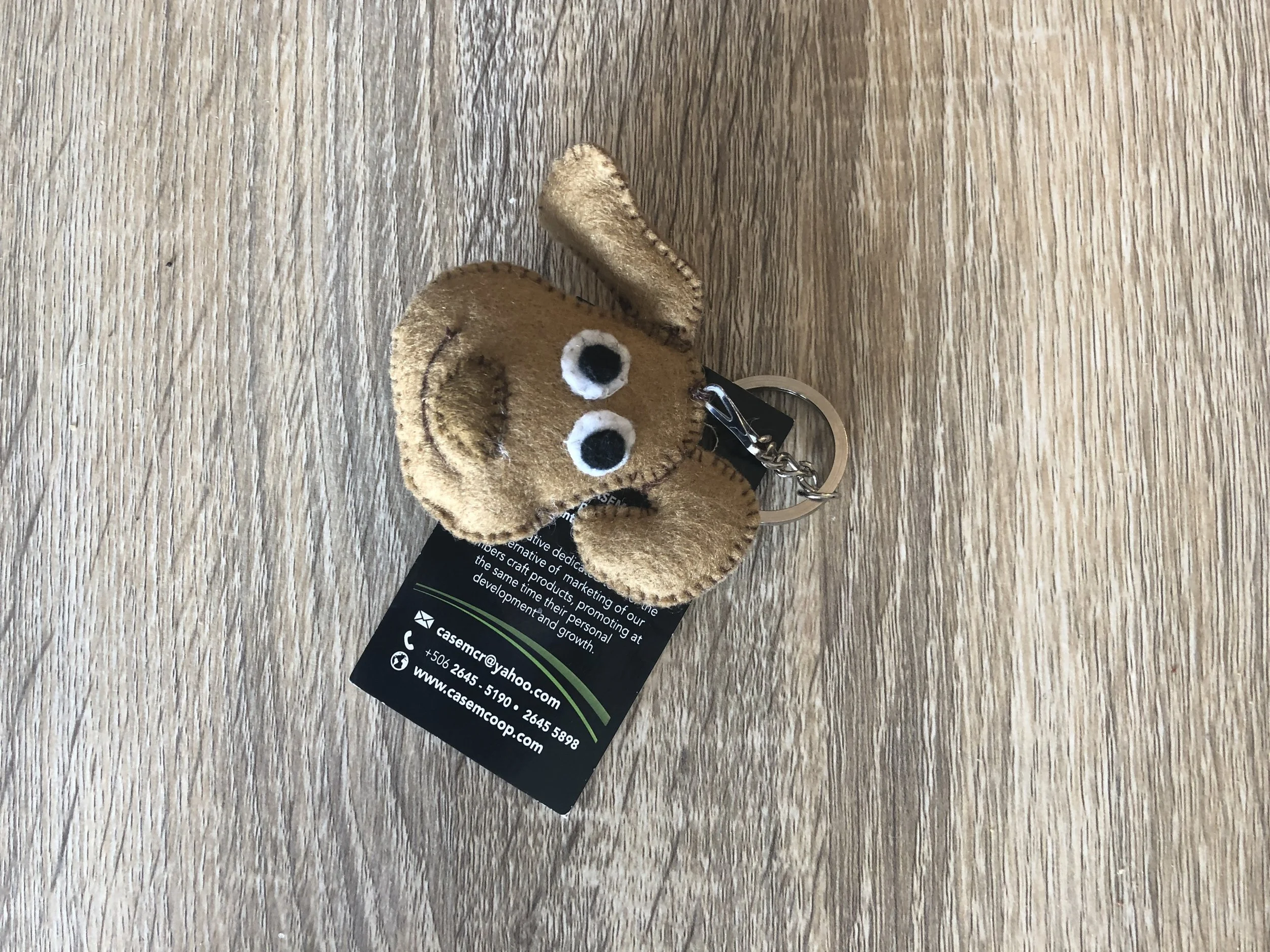 puppy keychain