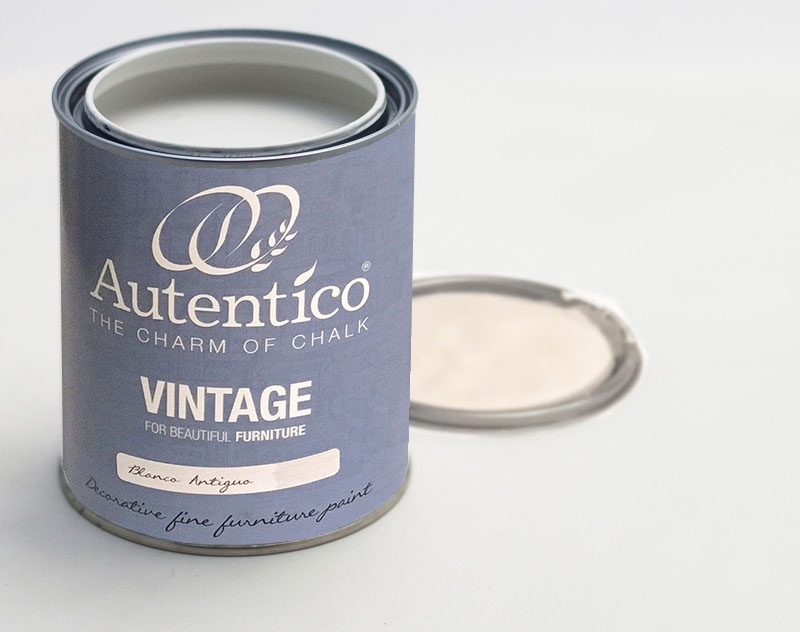 Pintura a la tiza Vintage Blanco Antigüo de Autentico - Madrid — Canterano