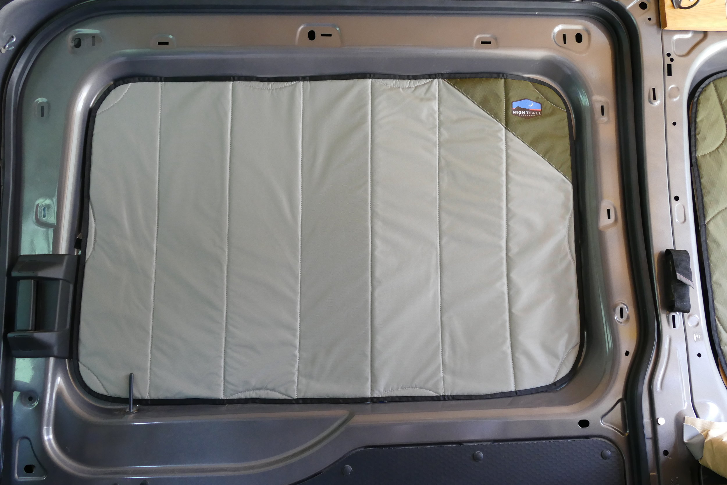 Factory Second Sliding Door Window Cover Transit Nightfall